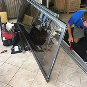 sliding glass door frame repair Salida
